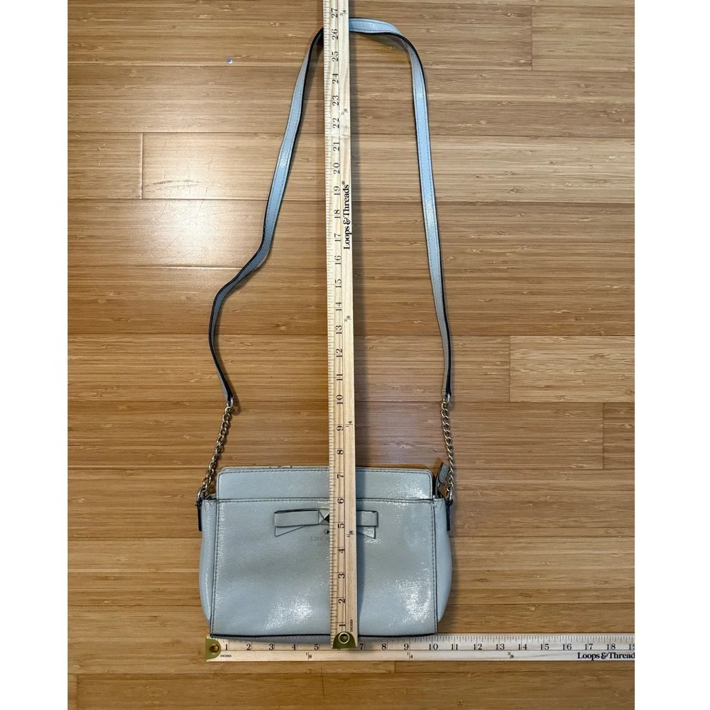 Kate Spade‎ Crossbody Bag Women Small Patent Leather Bow Detail Strap